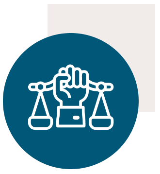 icono de defensa de tus derechos